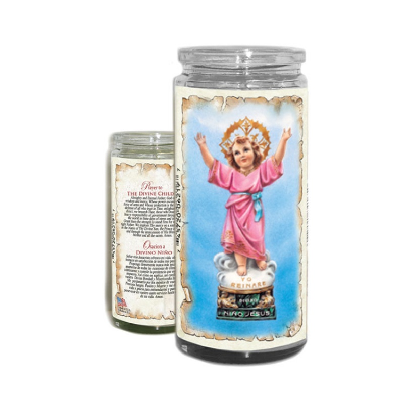 OFFERING CANDLE 5" DIVINO NINO 2-DAYS