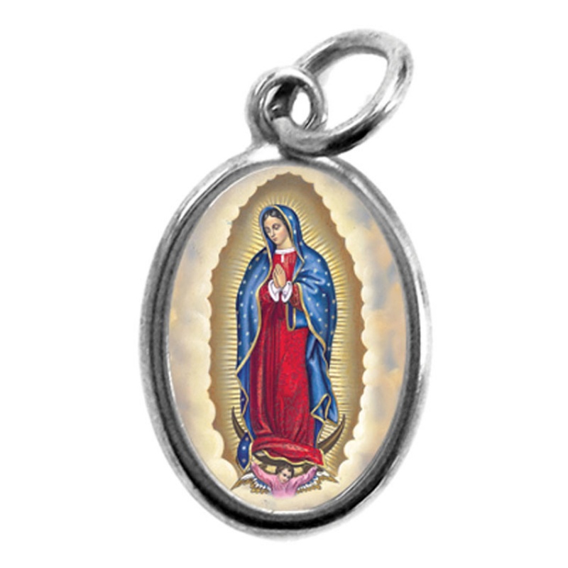 PENDANT SILVER OUR LADY OL GUADALUPE (MIN 12 PCS)
