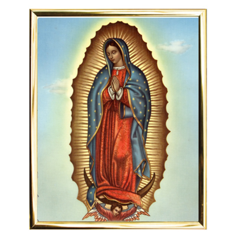 FRAMED ART OUR LADY OF GUADALUPE